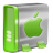 Green Mac HD Icon 48x48 png